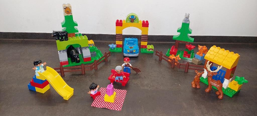 duplo het grote dierenbos, Kinderen en Baby's, Speelgoed | Duplo en Lego, Ophalen of Verzenden, Gebruikt, Duplo