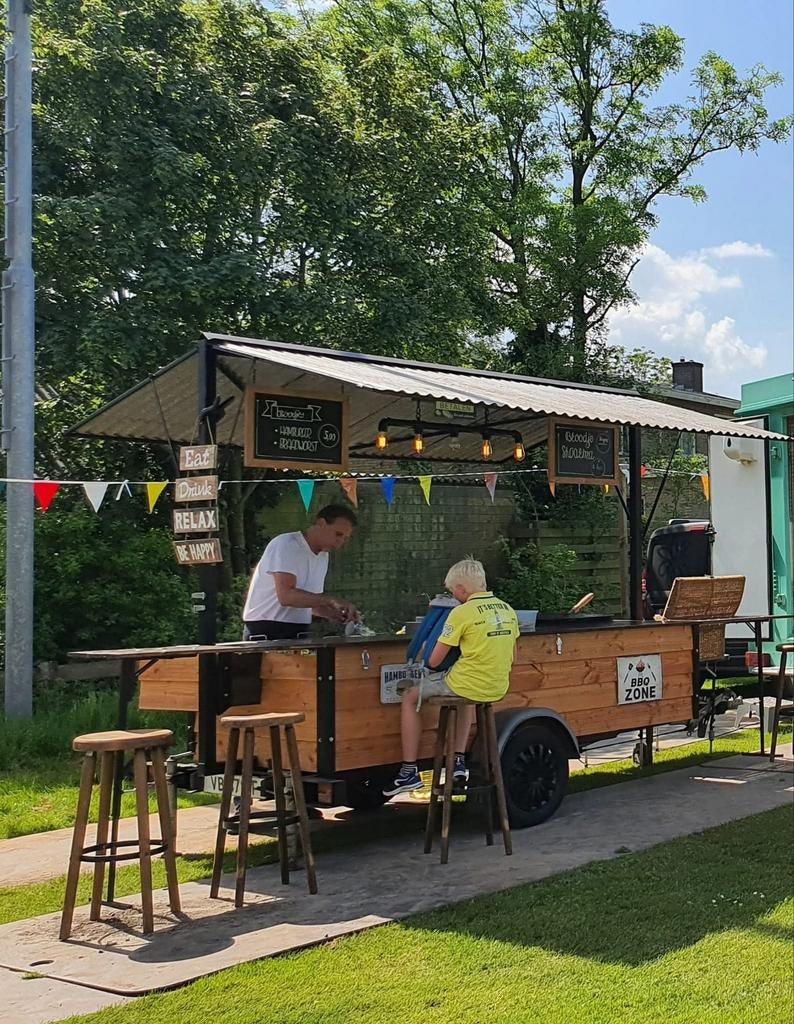 Verhuur Oldskool Bbq/ grillkar, Ophalen