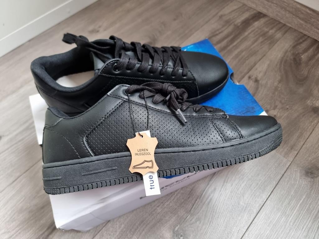 Zwart heren schoenen Blue box, maat 41, Nieuw (SS), Ophalen of Verzenden, Nieuw, Zwart