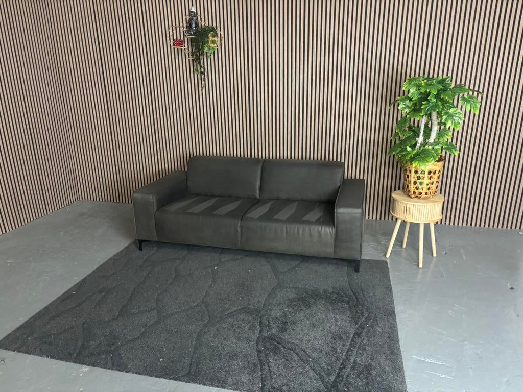 GRATIS LEVERING Tweezits Bank Antraciet 192x90 GEREINIGD