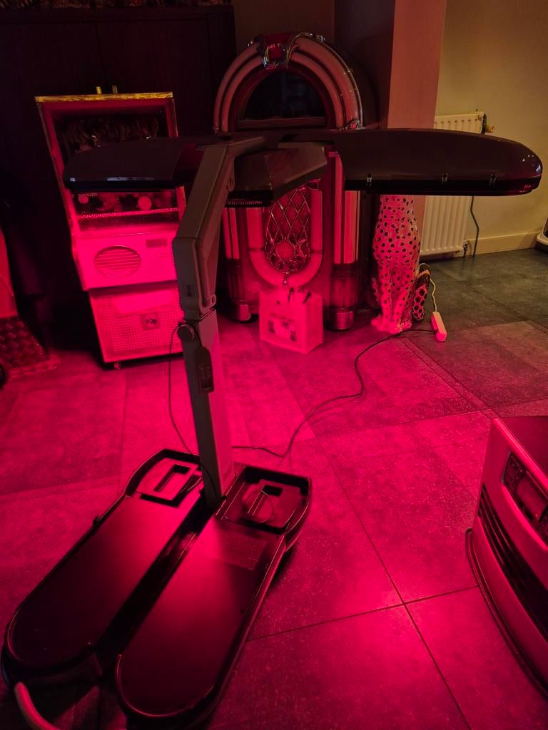 Koopje topmodel hb975 philips sun&relaxmobile infrarood, Witgoed en Apparatuur, Zonnebanken en Gezichtsbruiners, Nieuw, Zonnebank enkelzijdig