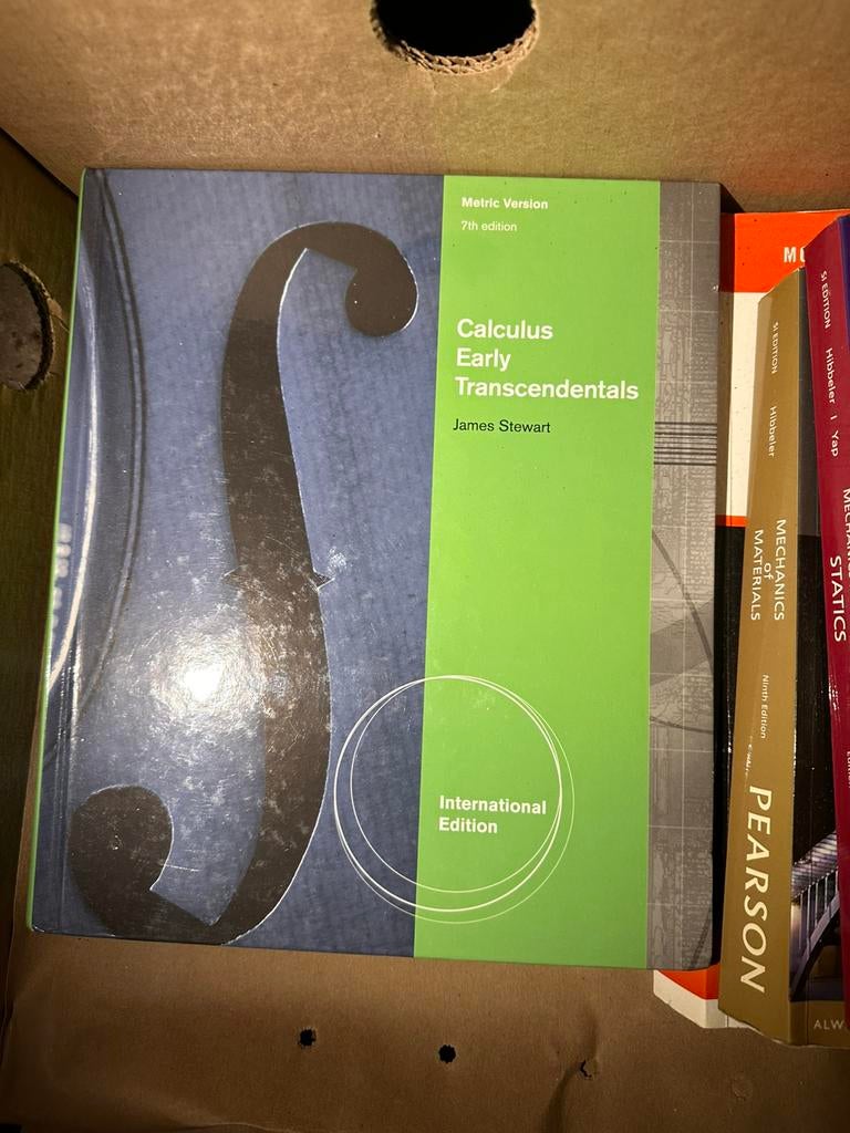 Calculus: Early Transcendentals van James Stewart, Boeken, Ophalen of Verzenden, Zo goed als nieuw, Natuurwetenschap