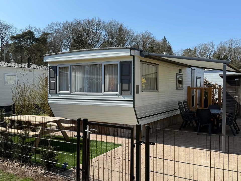 TE HUUR STACARAVAN CAMPING NOETSELERBERG NIJVERDAL 5PERSONEN