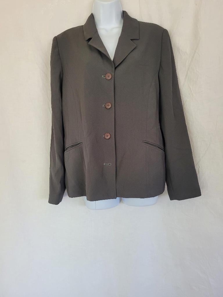 Net donkergroen damesjasje mt 42 merk Jacqueline de Young, Kleding | Dames, ., Maat 42/44 (L), Ophalen of Verzenden, Zo goed als nieuw