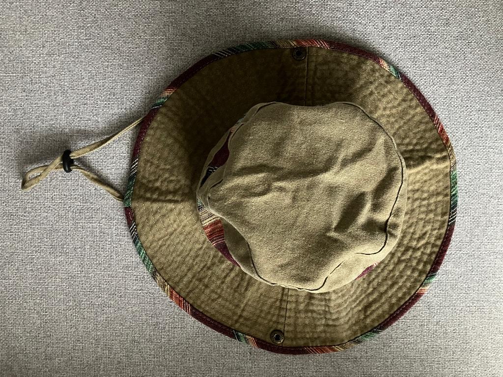 Safari hoed met gekleurde rand, Ophalen of Verzenden, Nieuw, 56 of 57 cm (M, 7 of 7⅛ inch), Hoed