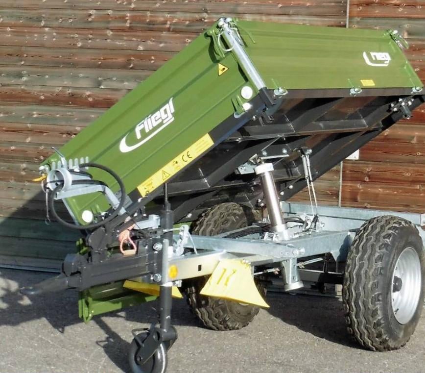 Fliegl 3 zijden kipper minitractor, Zakelijke goederen, Ophalen, Transport