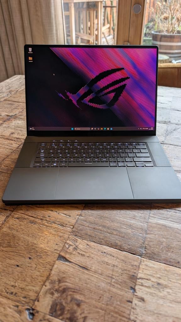 asus gaming laptop ROG Zephyrus G16 GU605MI-QR261W, Computers en Software, Windows Laptops, Ophalen, Met videokaart, ASUS, Zo goed als nieuw