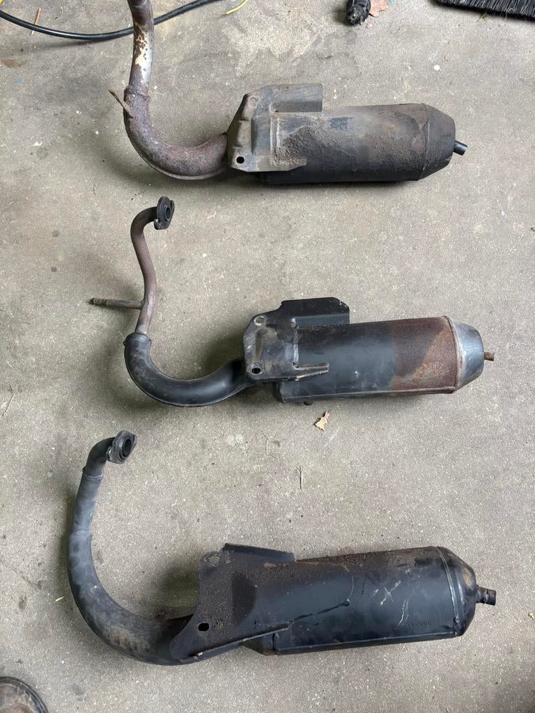3x uitlaat peugeot Speedfight 2, Ophalen of Verzenden, Uitlaat