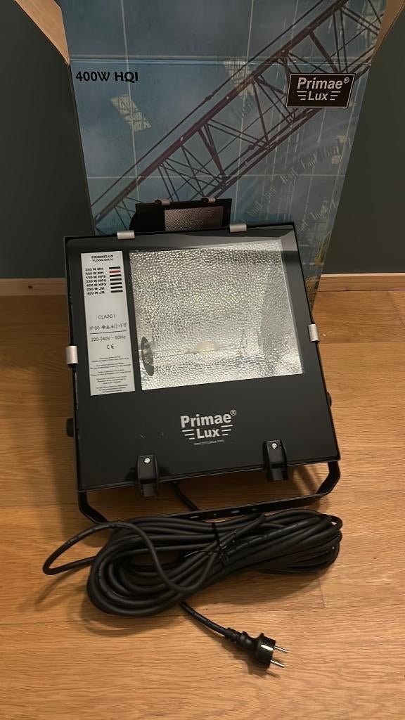 Primae lux HQI Floodlight nieuw in doos 15 stuks, Ophalen, Nieuw, Licht