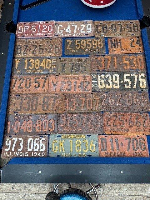 usa nummerplaten, Ophalen of Verzenden, Auto's
