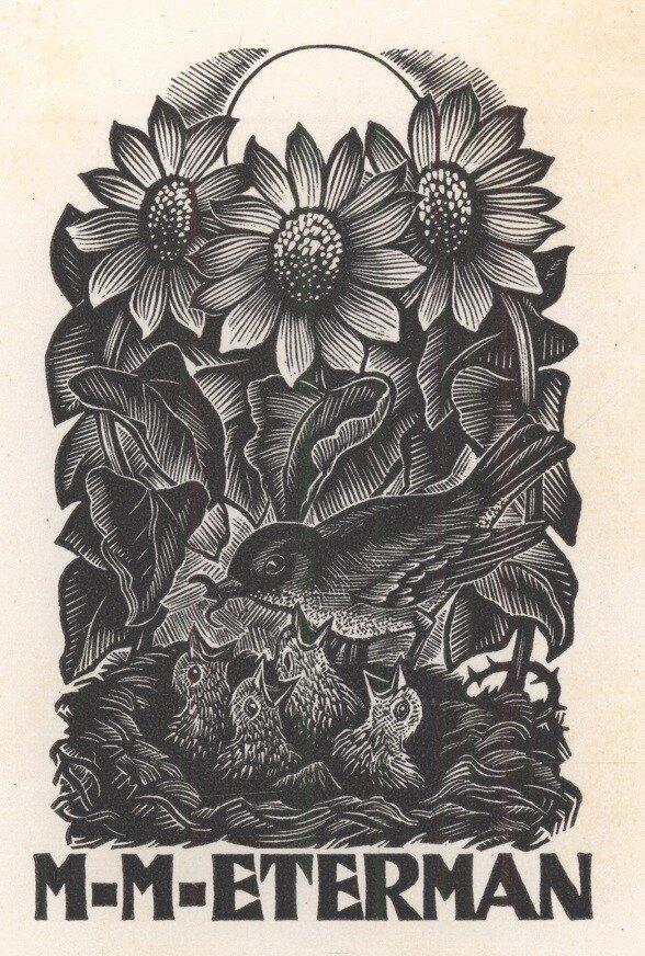 1255 Ex Libris Nederland : Thijs Mauve, 1943, Verzenden