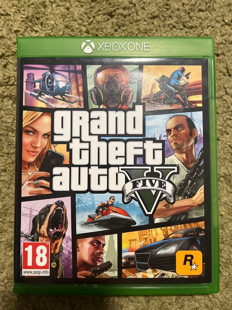GTA 5 - Xbox One - Zo Goed Als Nieuw, Online, Vanaf 18 jaar, Shooter, 1 speler
