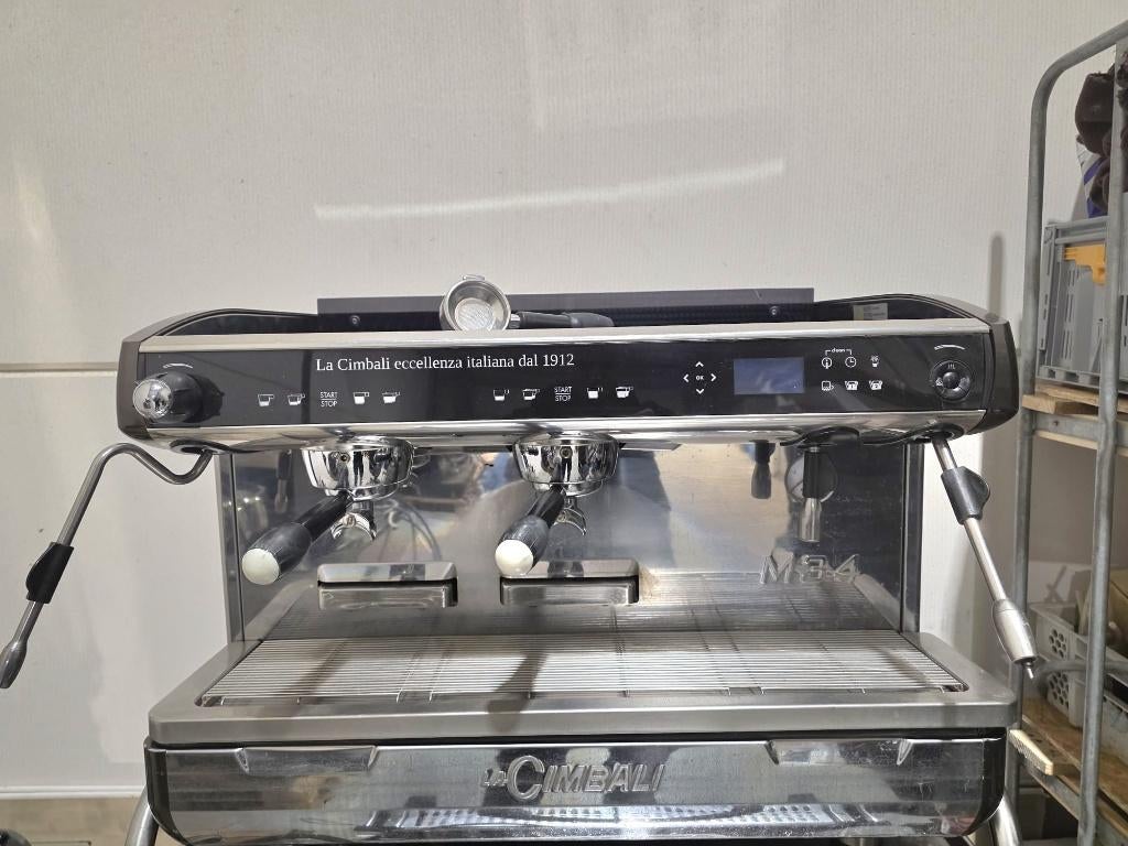 Nette La cimbali m34 2- groep, 10 kopjes of meer, Ophalen, Zo goed als nieuw, Espresso apparaat