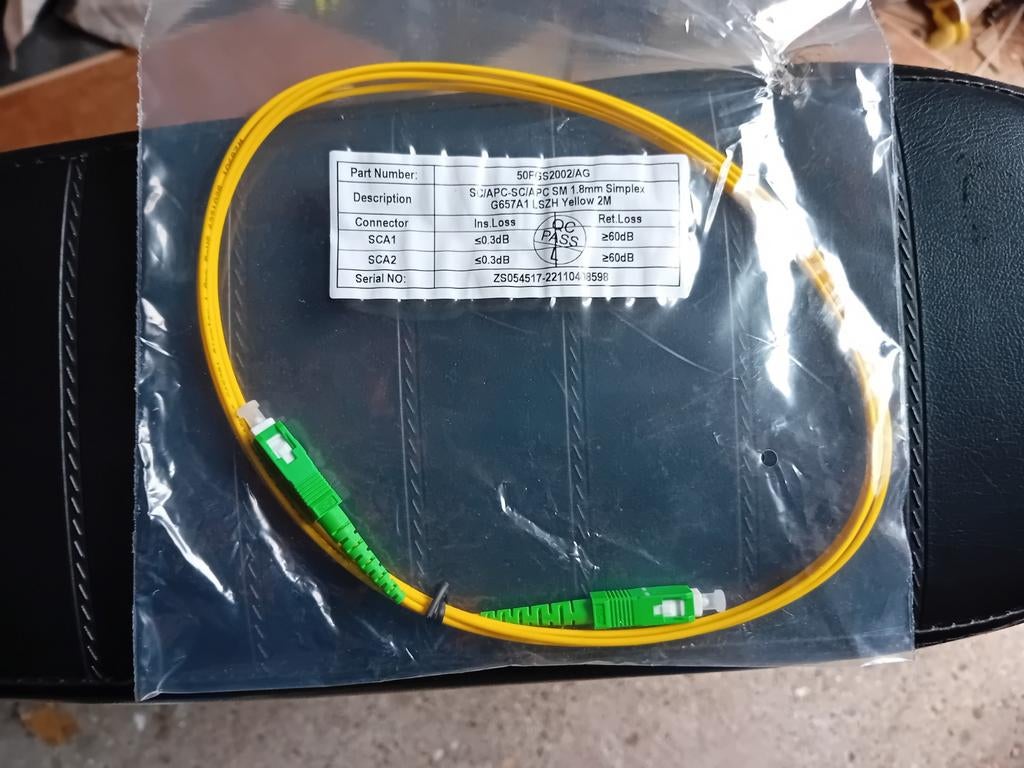 Nieuwe Fiber Optiek Kabel, Ophalen of Verzenden, Nieuw
