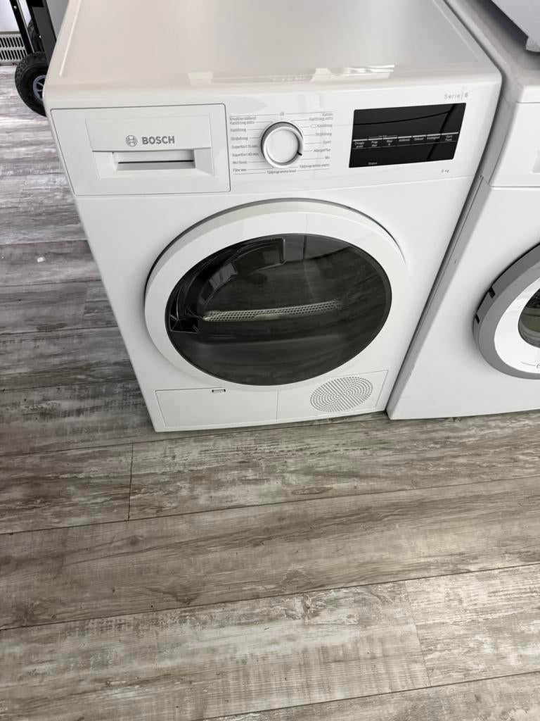 Bosch WTG846C0NL condensdroger  8kg  gebruikt, Witgoed en Apparatuur, Wasmachines, Refurbished, Voorlader, 6 tot 8 kg, Minder dan 85 cm