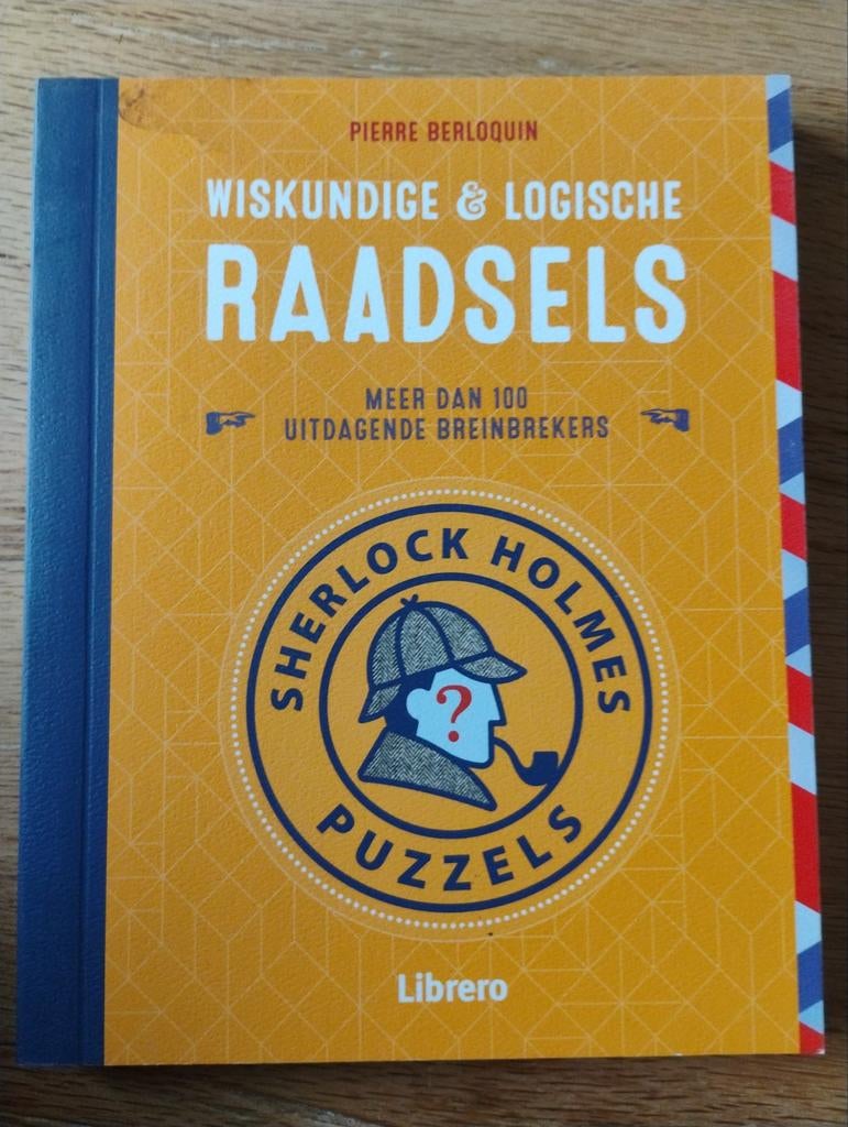 Wiskundige & Logische Raadsels - Sherlock Holmes Puzzels, Ophalen of Verzenden