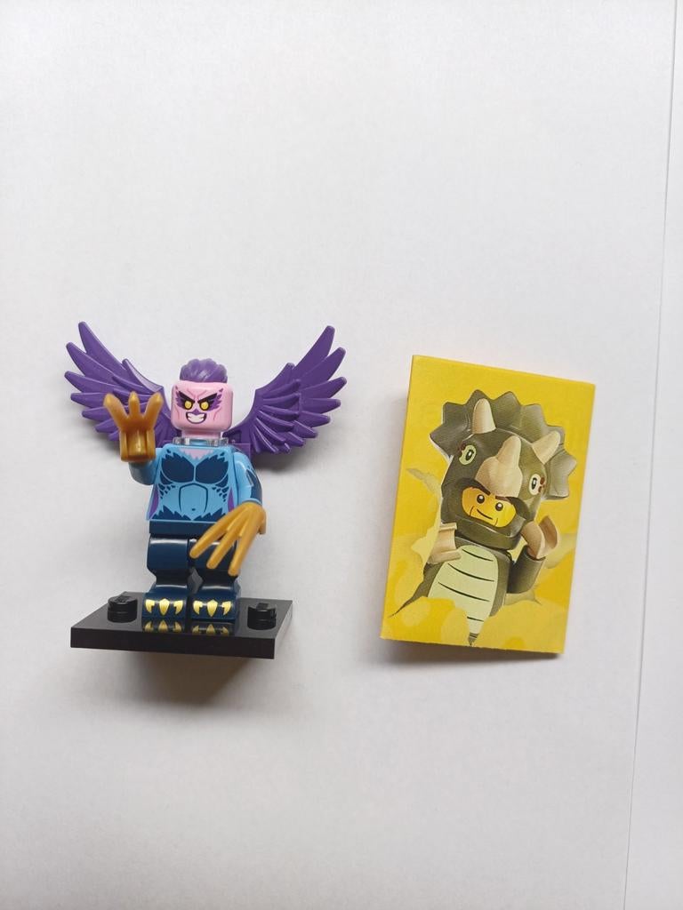 Lego Minifiguur Harpij Serie 25 met Boekje, Ophalen of Verzenden, Zo goed als nieuw, Losse stenen, Lego