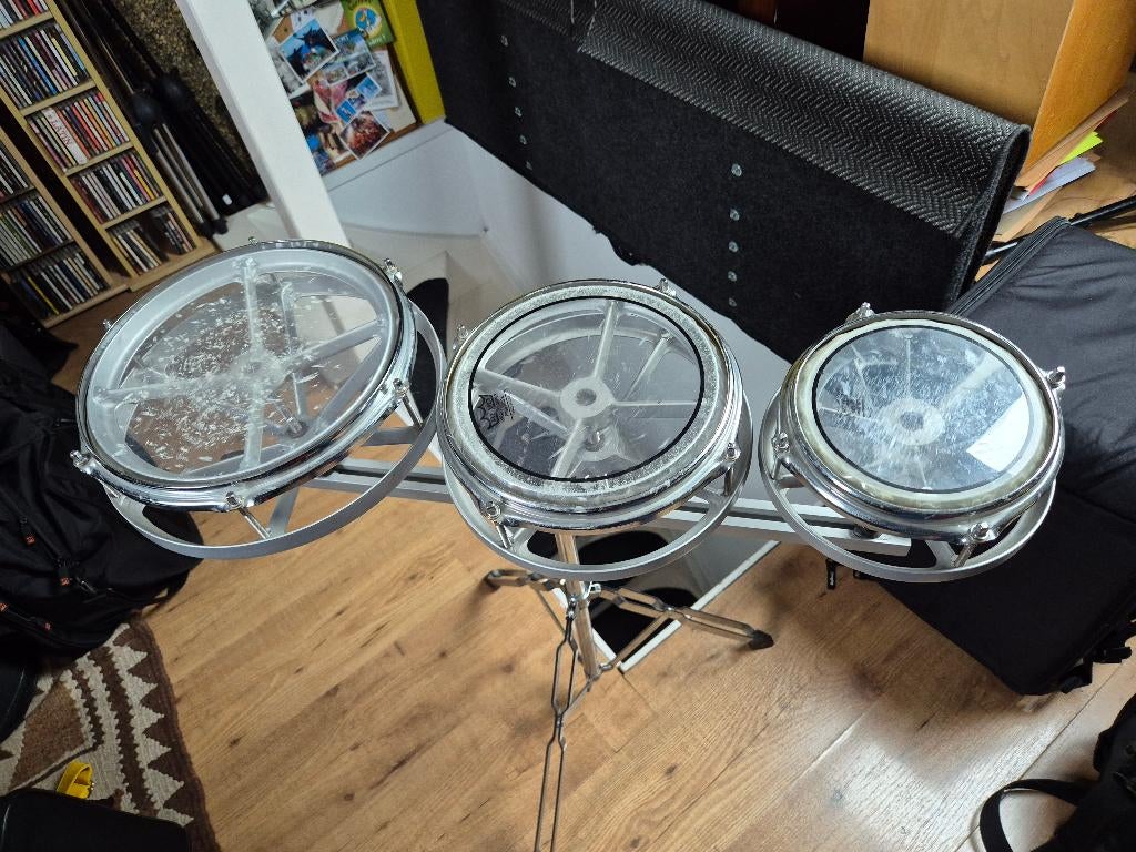 Remo Roto Toms met, Ophalen, Gebruikt, Trommel
