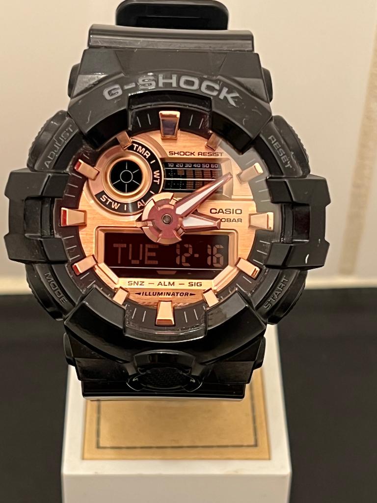 Casio G-Shock 5522 Rosé GA-700MMC-1AER, Sieraden, Tassen en Uiterlijk, Horloges | Heren, Casio, Kunststof, Polshorloge, Kunststof