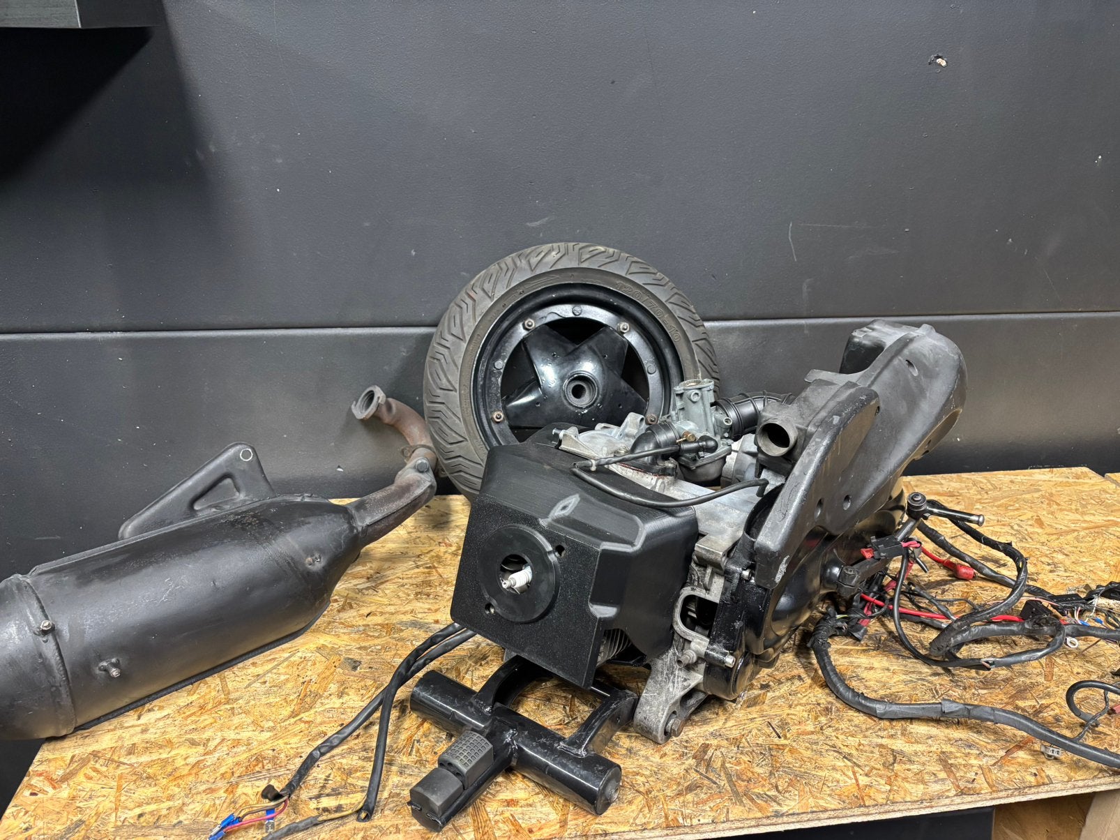 Piaggio skipper blok 125cc, Ophalen, Zo goed als nieuw, Blok