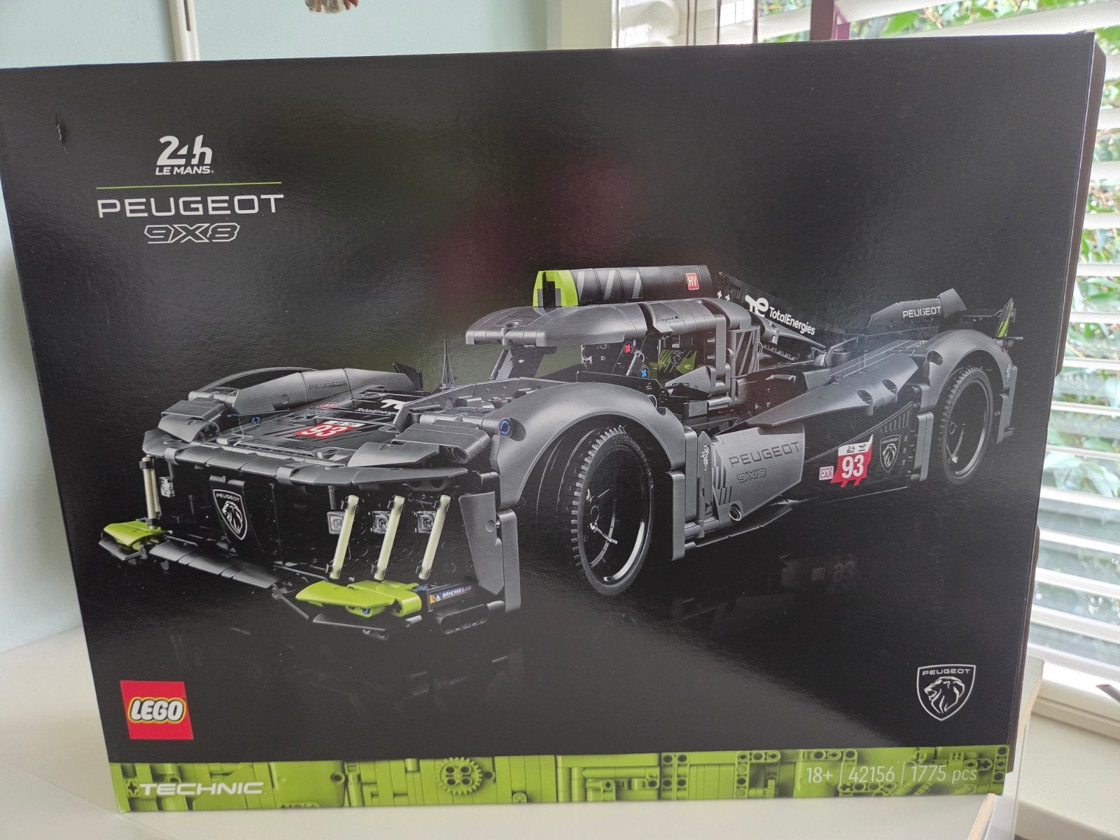 LEGO Technic Peugeot 9X8 24H Le Mans Hybrid Hypercar, Ophalen, Zo goed als nieuw, Overige merken