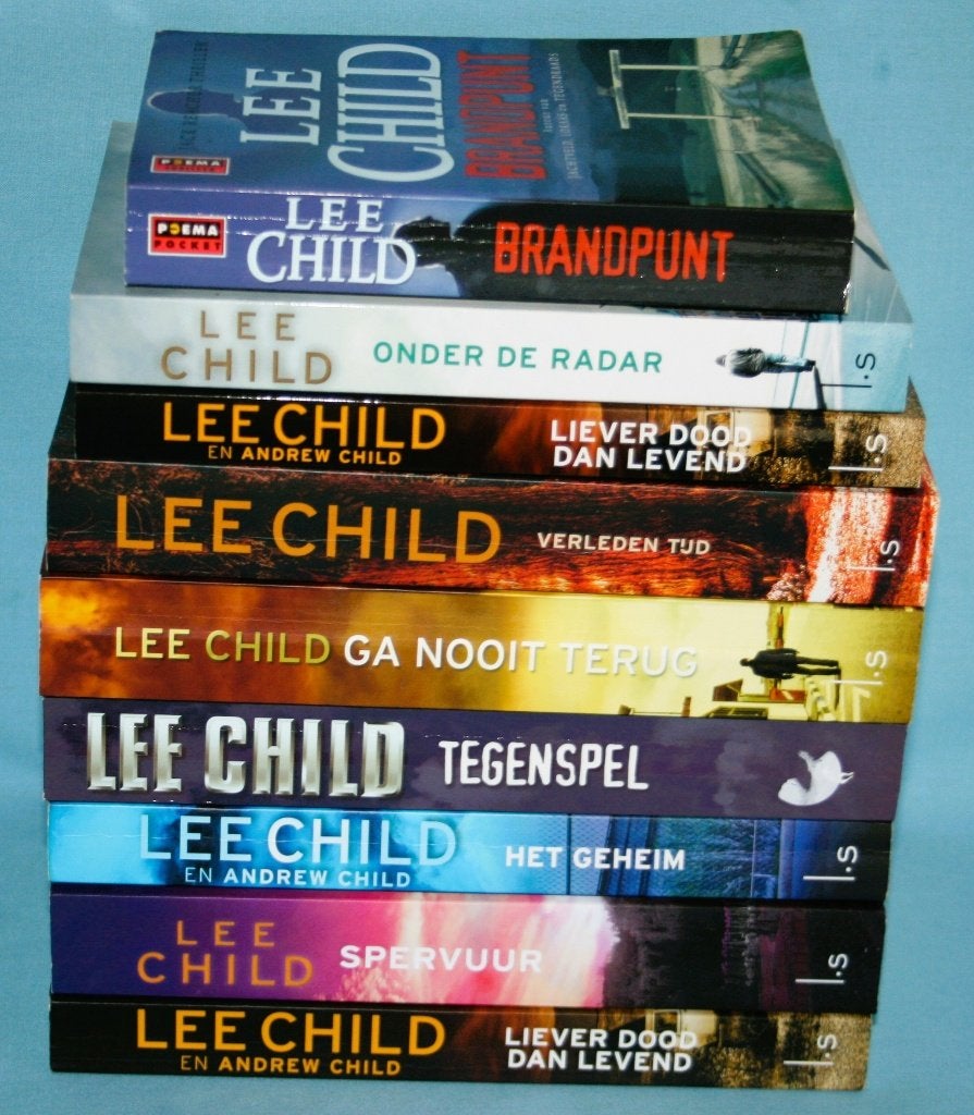 Lee Child Boeken - Los te koop, Boeken, Ophalen of Verzenden, Zo goed als nieuw, Lee Child