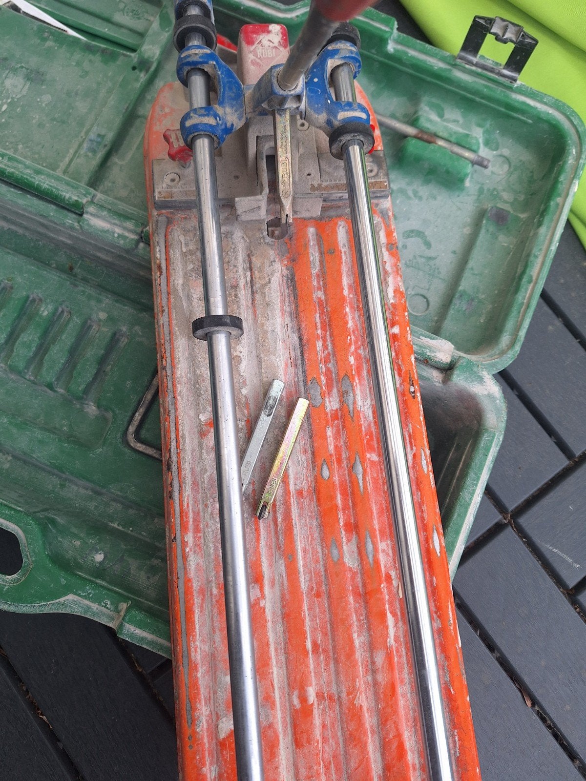 Rubi Tegelsnijder - Gebruikt maar functioneel, Ophalen, Gebruikt, Overige typen, 10 m² of meer