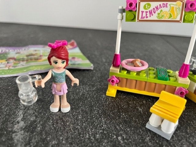Lego Friends 41027 Mia's Limonadekraam, Gebruikt, Lego, Friends, Ophalen of Verzenden