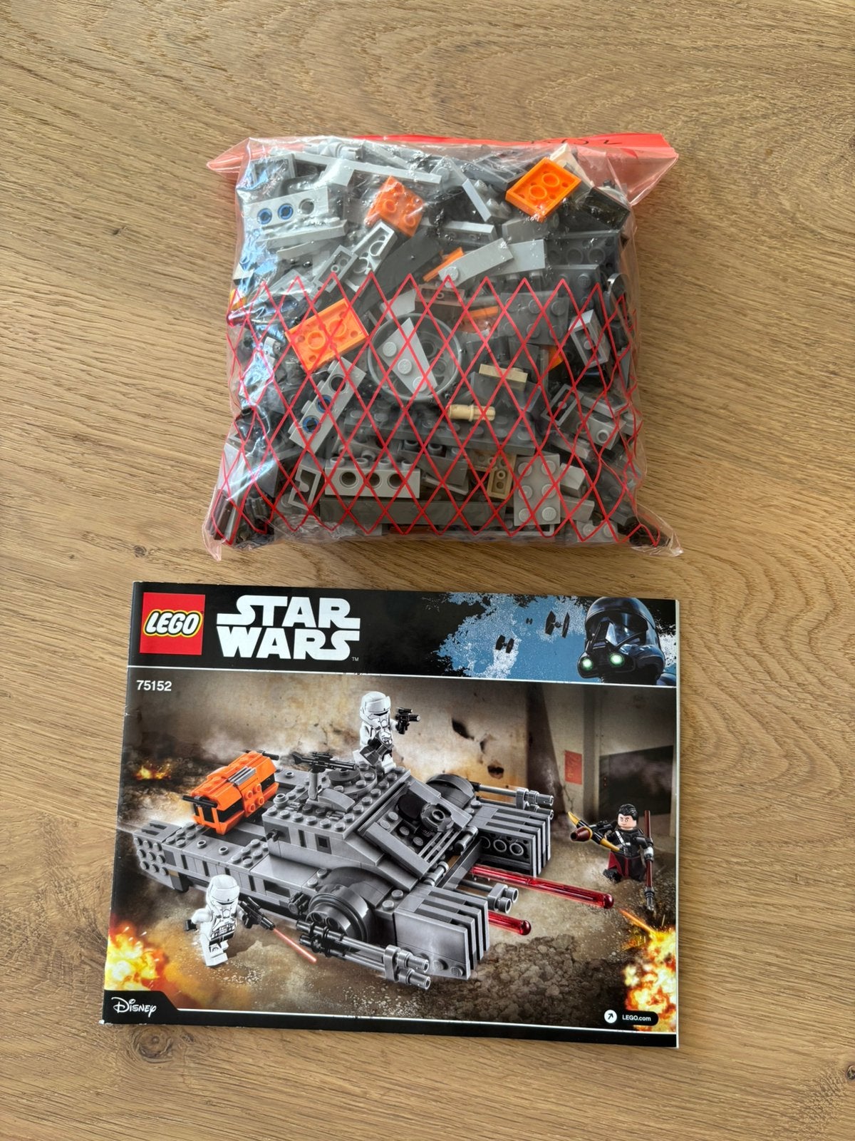 Lego Star Wars 75152 Imperial Assault Hovertank, Star Wars, Lego, Ophalen of Verzenden, Zo goed als nieuw