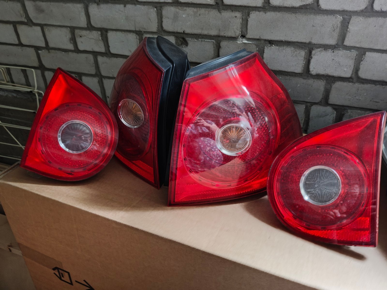 VW Golf 5 Achterlichten Set - (Origineel Valeo), Auto-onderdelen, Verlichting, Ophalen of Verzenden, Gebruikt, Volkswagen