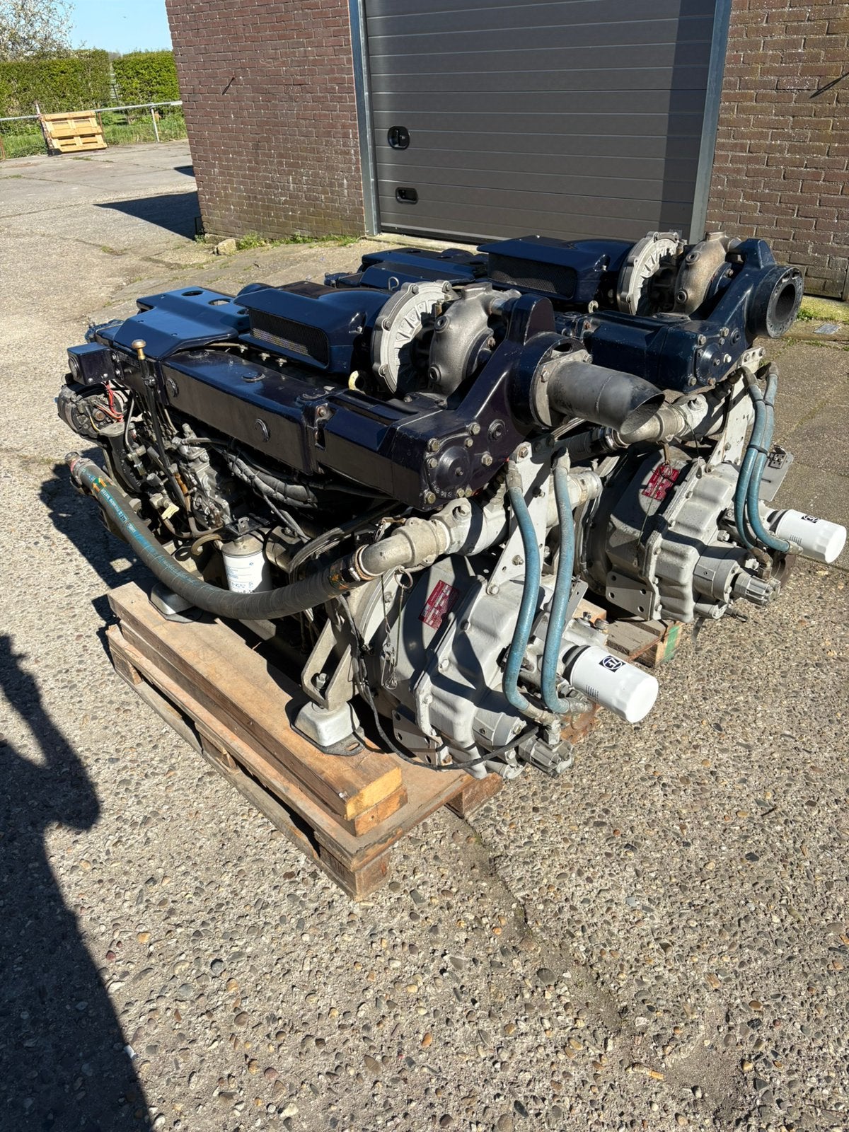 Seatek 600 pk turbodiesels, Watersport en Boten, Ophalen, Diesel, 30 pk of meer