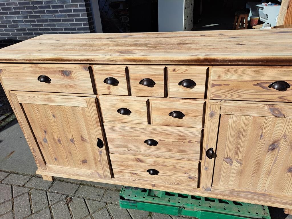 Grenen gezandstraalde ladekast commode, Huis en Inrichting, Kasten | Ladekasten, RoDeKo Volendam, R.kooij65@gmail.com, Gebruikt