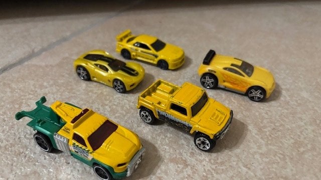 Hot wheels auto’s 5 stuks. Backdrefter, subaru, ccm country, Ophalen of Verzenden, Gebruikt, Jongen