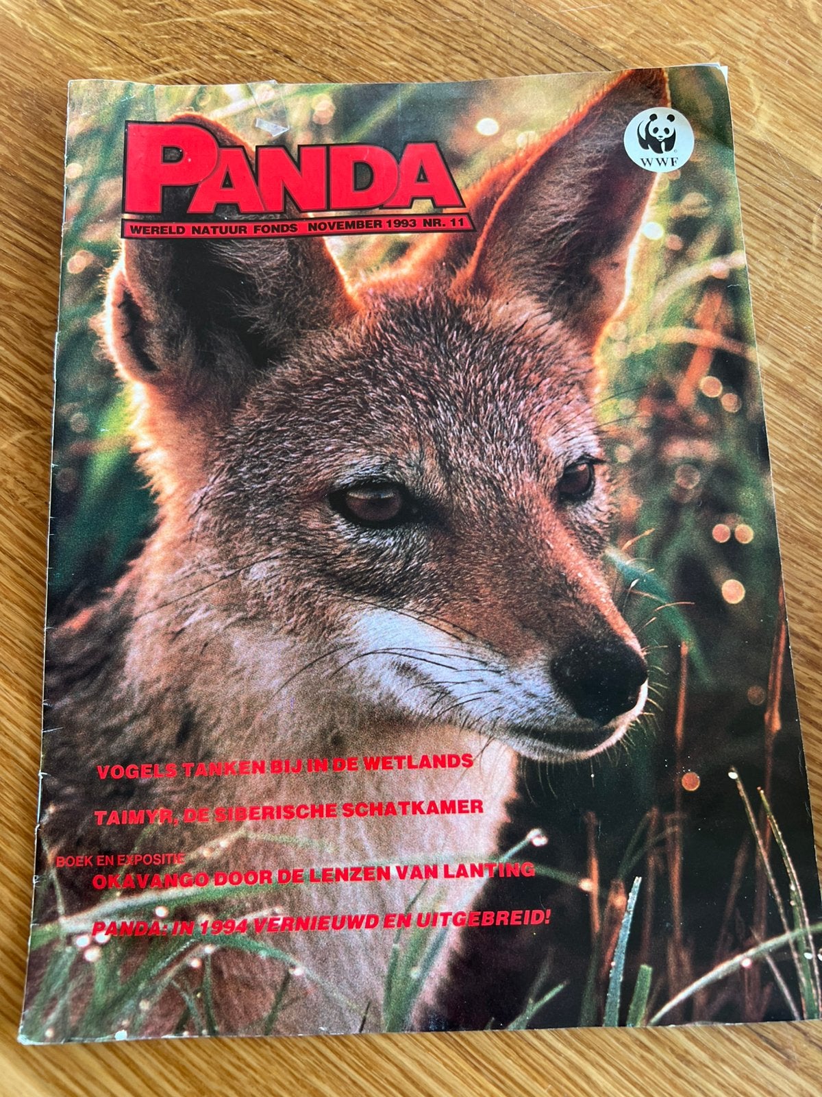 Panda Wereld Natuur Fonds november 1993 nr. 11, Ophalen of Verzenden, Gelezen, Wetenschap en Natuur