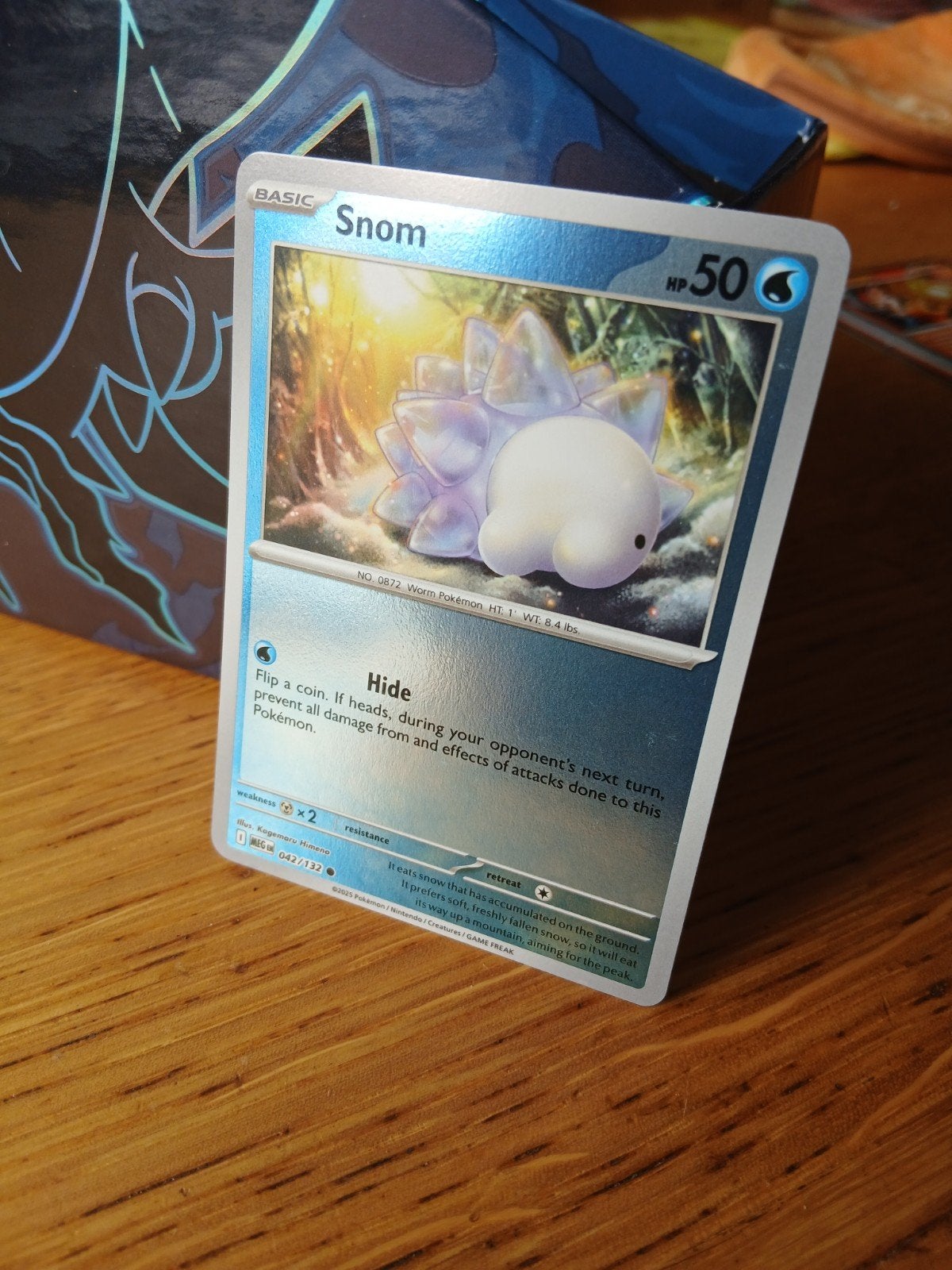 Pokémon Kaart Snom (042/132) - Basic HP 50, Ophalen of Verzenden, Zo goed als nieuw, Losse kaart