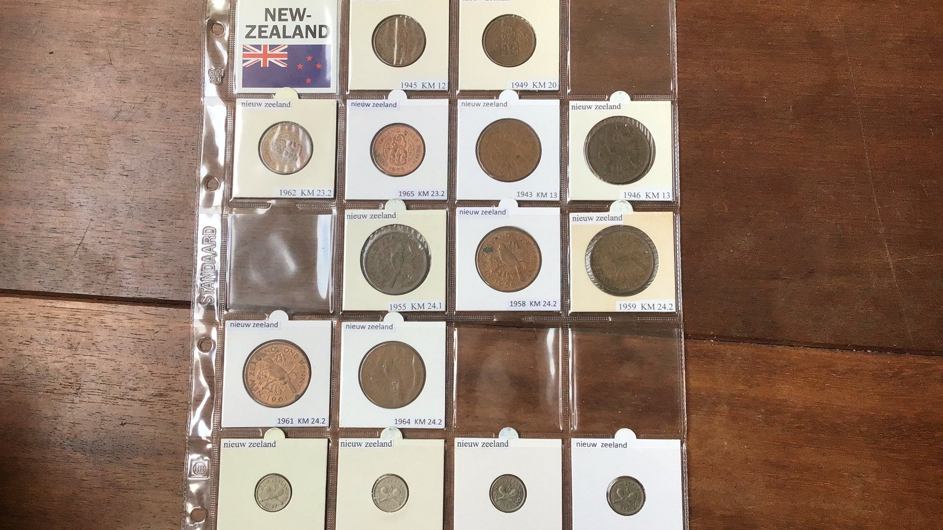 Mooie verzameling munten New Zealand., Ophalen of Verzenden, Buitenland, Munten
