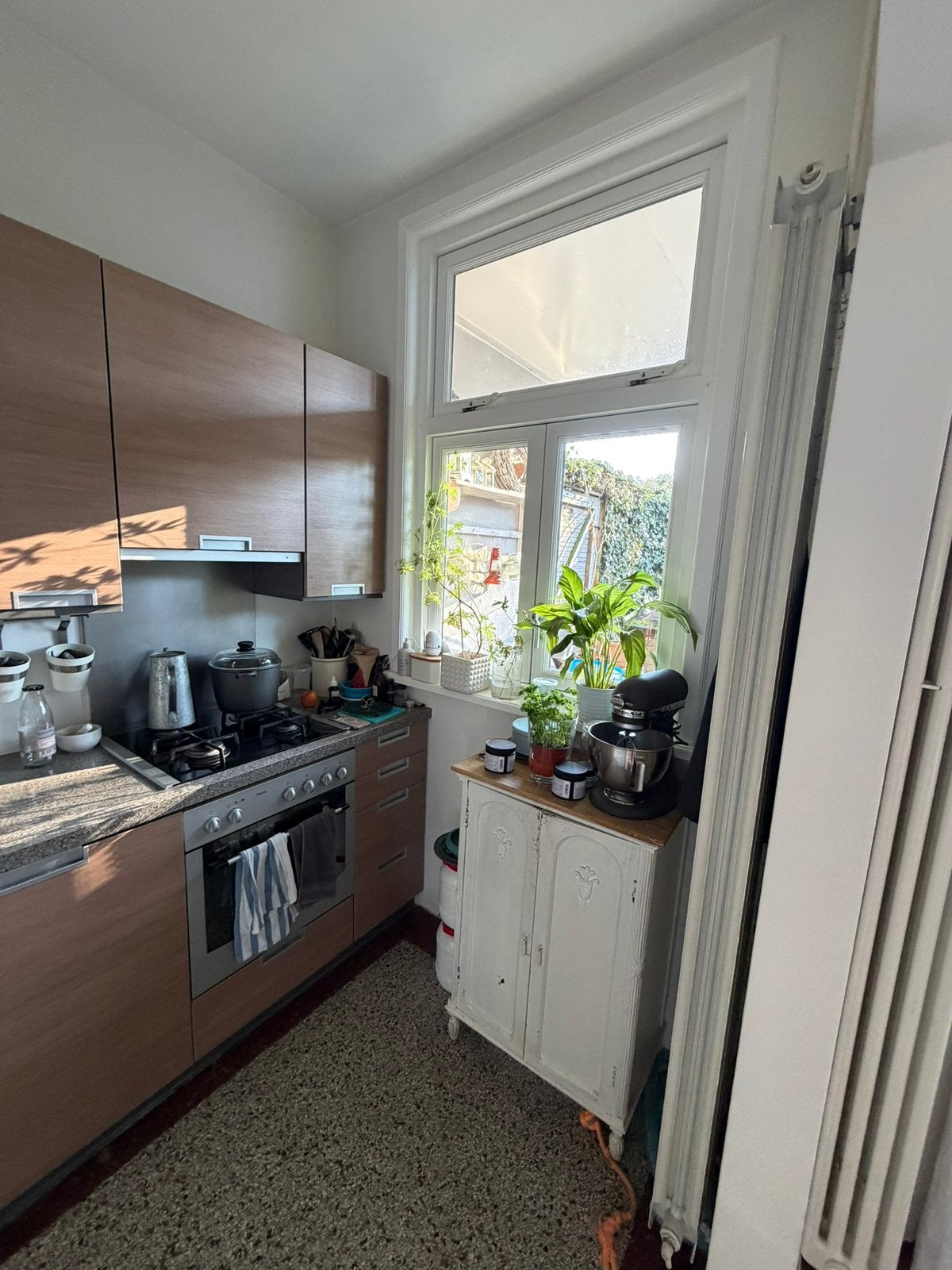 Keuken 3 meter breed - T.E.A.B. afhalen en netjes demonteren, Ophalen, Gebruikt, Enkelwandige keuken, Greeploos