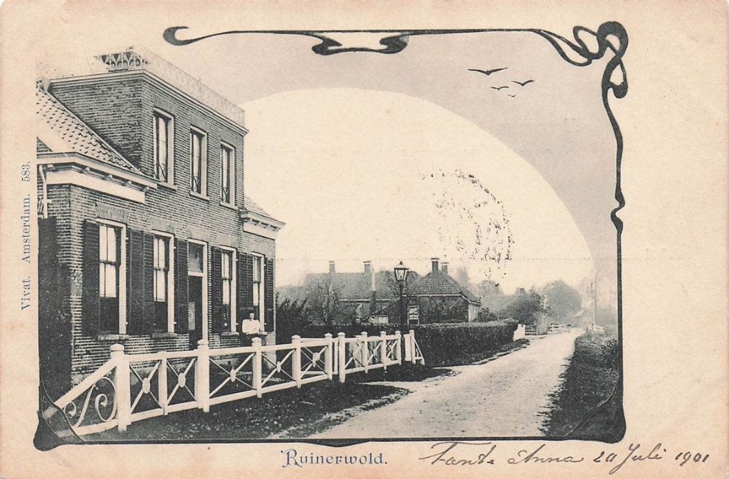 702-383-007 Ruinerwold, Verzenden, Voor 1920, Drenthe