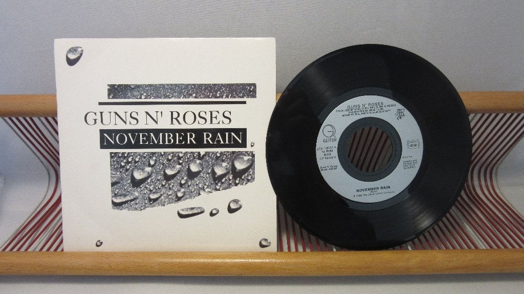 Guns N' Roses, November Rain (single 7"), Gebruikt, 7 inch, Ophalen of Verzenden, Rock en Metal