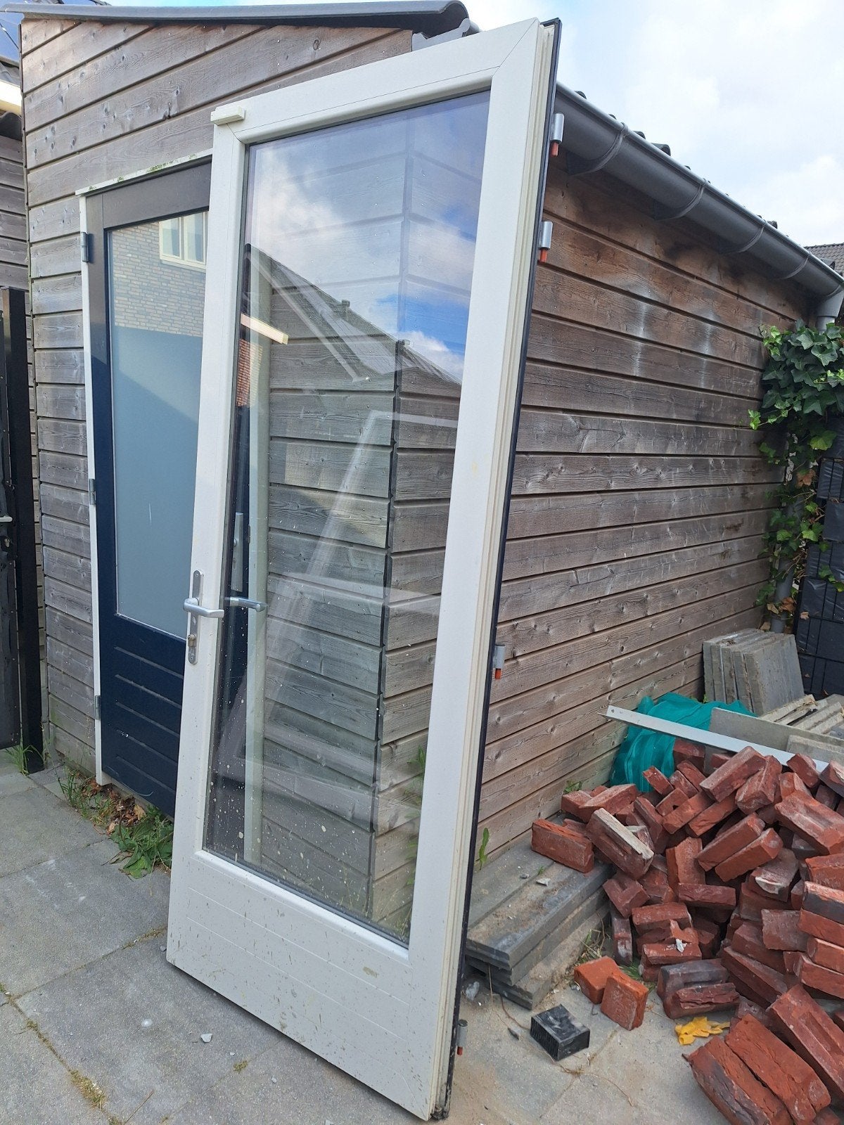 Diverse ramen en deuren met dubbelglas, Gevelraam of Ruit, Gebruikt, Dubbelglas, 160 cm of meer