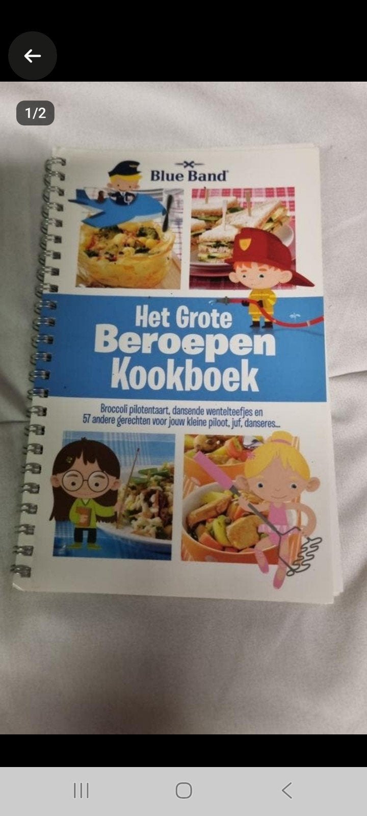 Blue Band Het Grote Beroepen Kookboek - Kinderkookboek, Boeken, Kookboeken, Ophalen of Verzenden, Gelezen, Nederland en België