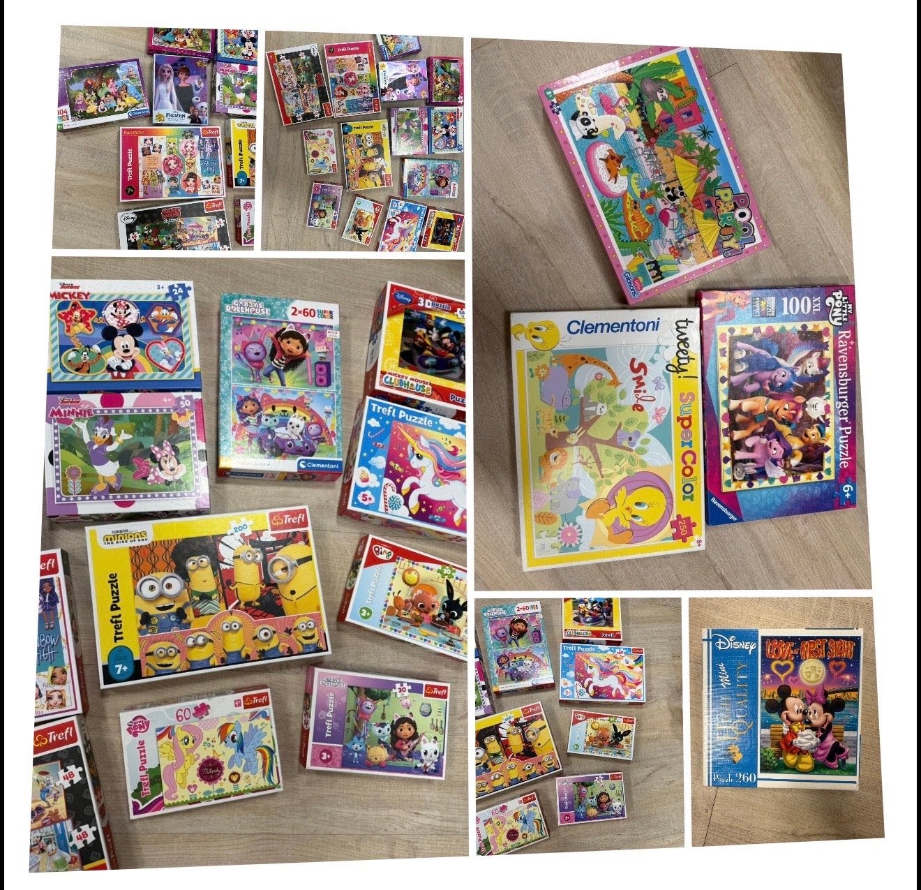 Grote collectie kinderpuzzels - Zo goed als nieuw!, Ophalen of Verzenden, 10 tot 50 stukjes, Zo goed als nieuw, 2 tot 4 jaar