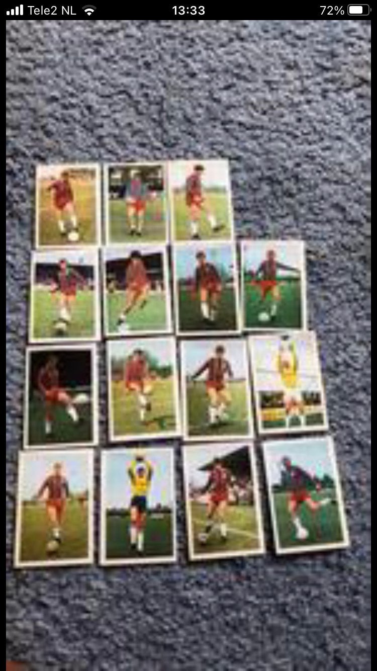 Haarlem panini vanderhout 1970-1971, Ophalen of Verzenden, Gebruikt, Ajax, Poster, Plaatje of Sticker