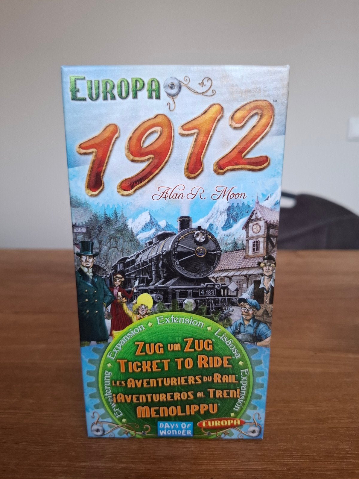 Ticket to Ride Europa 1912 Uitbreiding, Hobby en Vrije tijd, Gezelschapsspellen | Bordspellen, Vijf spelers of meer, Ophalen of Verzenden