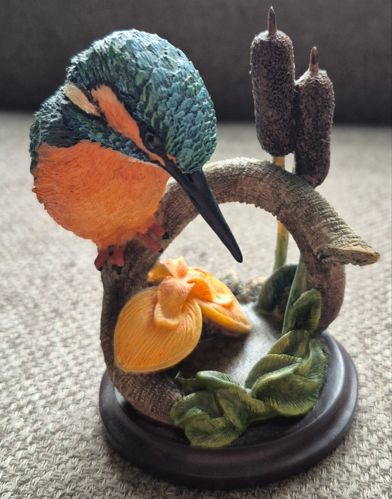 Ijsvogel beeldje, Ophalen of Verzenden, Zo goed als nieuw, Mens
