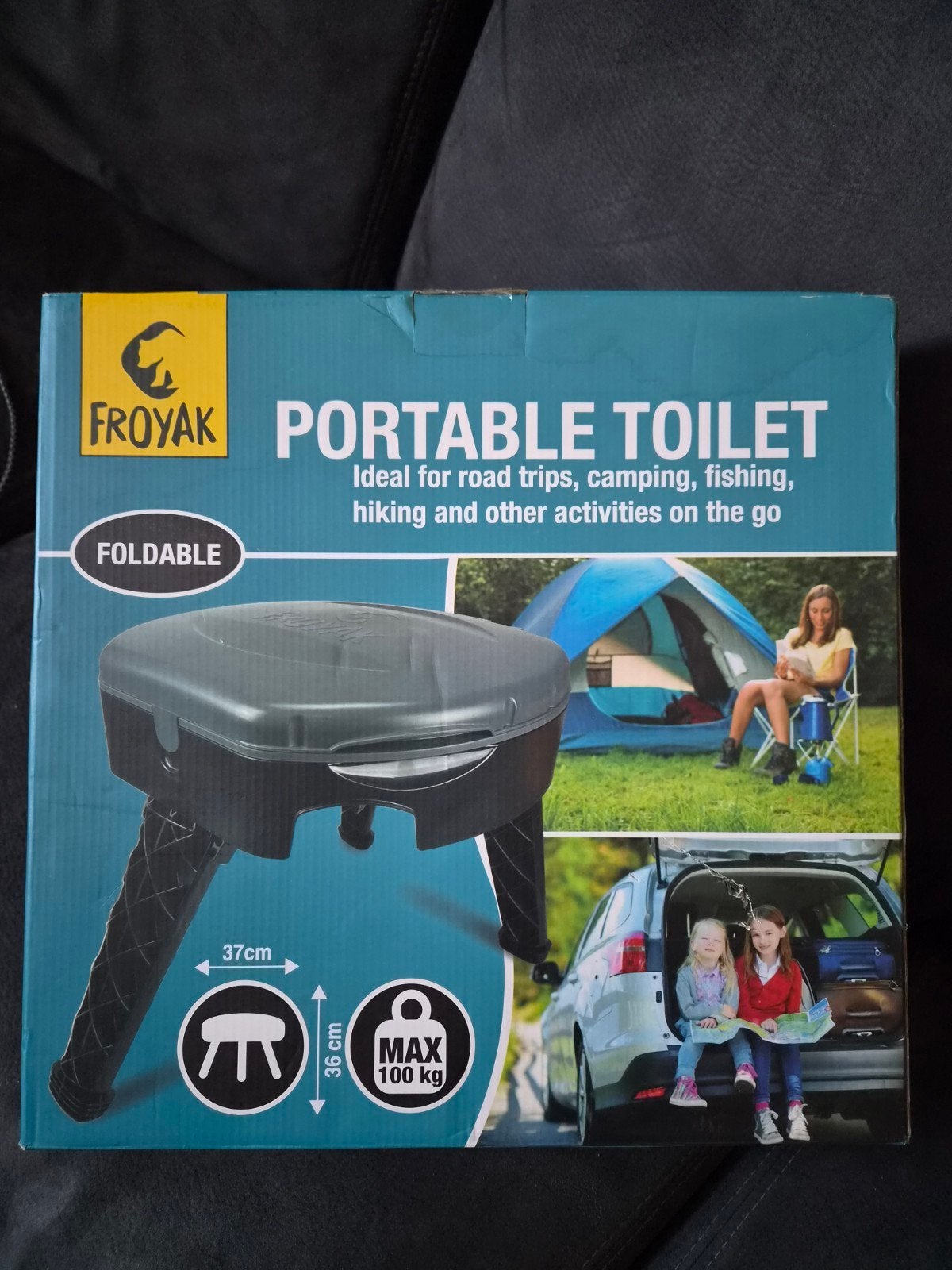 Froyak Draagbaar Opvouwbaar Toilet - Nieuw in Doos, Ophalen of Verzenden, Nieuw