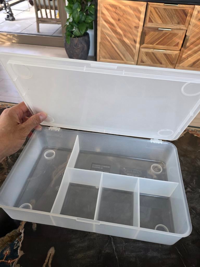 IKEA GLIS Opbergdoos met vakken - Zo goed als nieuw, Ophalen, Doos, Minder dan 35 cm, Minder dan 50 cm