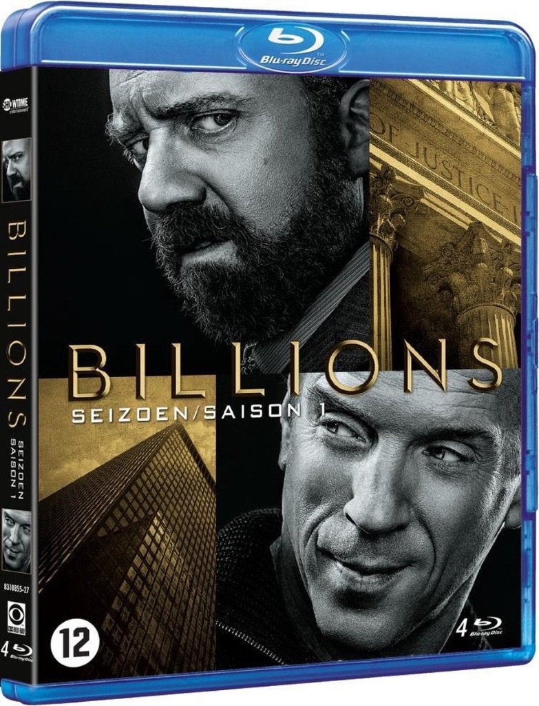 Billions - Seizoen 1 (4 BLU RAY,NL Ondertiteling!)Als nieuw!, Verzenden, Zo goed als nieuw, Drama, Boxset