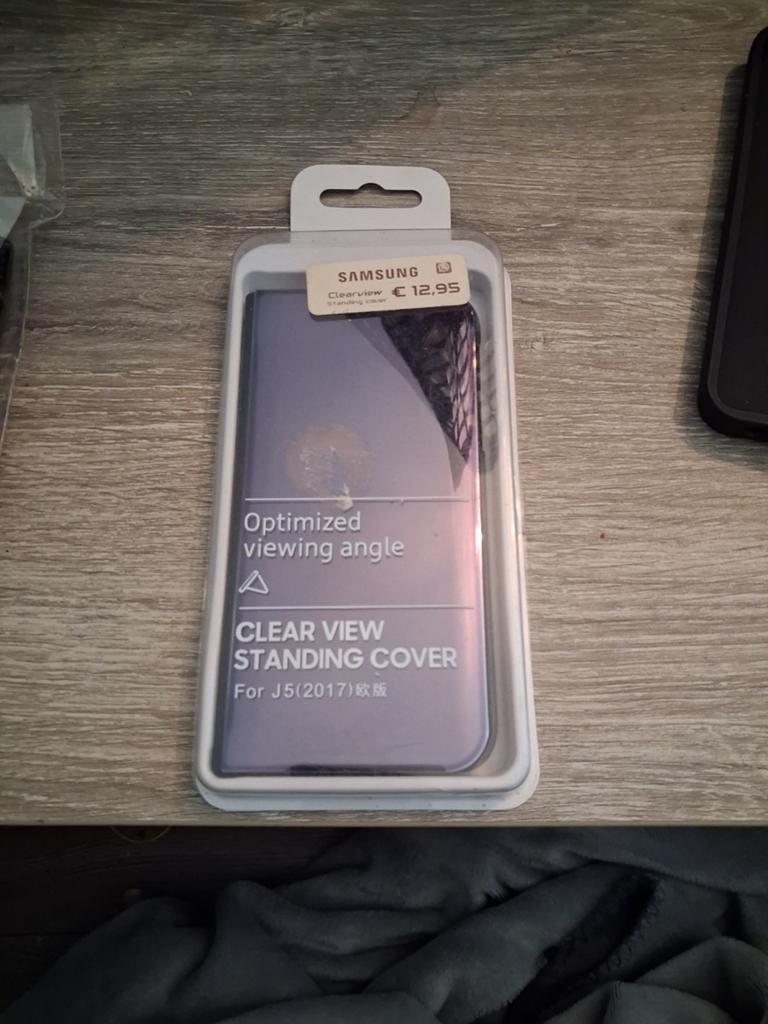 Samsung Clear View Standing Cover voor J5 (2017), Ophalen of Verzenden, Nieuw, Overige modellen, Hoesje of Tasje