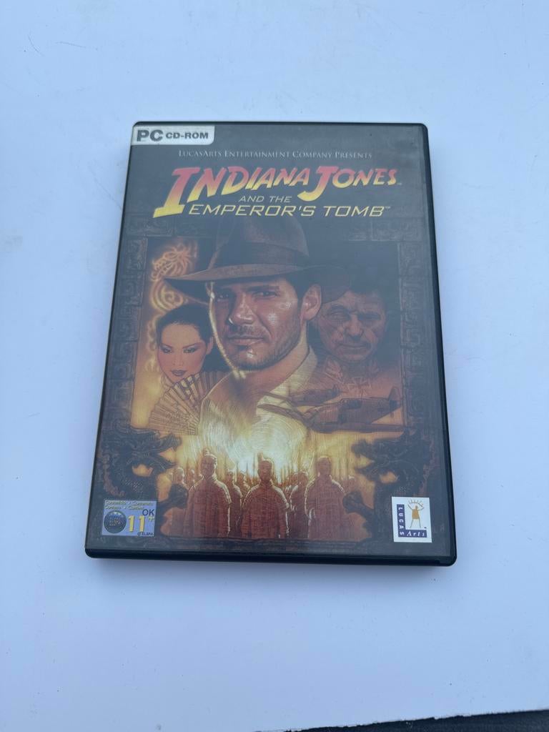 Indiana Jones and the Emperor's Tomb PC CD-ROM, Spelcomputers en Games, Games | Pc, Avontuur en Actie, 1 speler, Ophalen of Verzenden